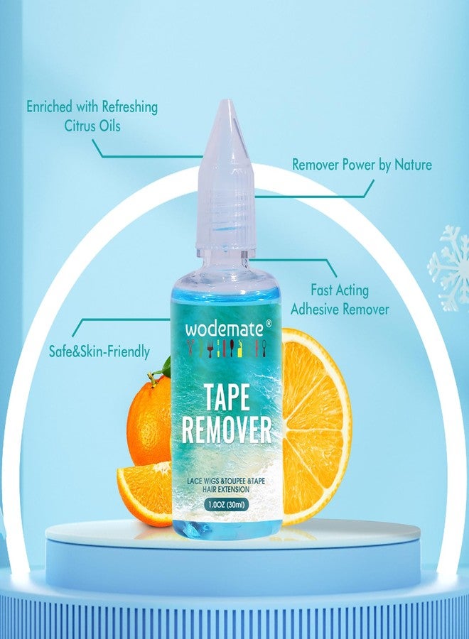 wodemate Tape in Extension Remover, Fast Acting Hair Extensions Adhesive Remover & Hair Glue Remover, Lace Wig Glue Remover, Quick Dissolve Formula, Gentle on Skin, 30ml - Image 2